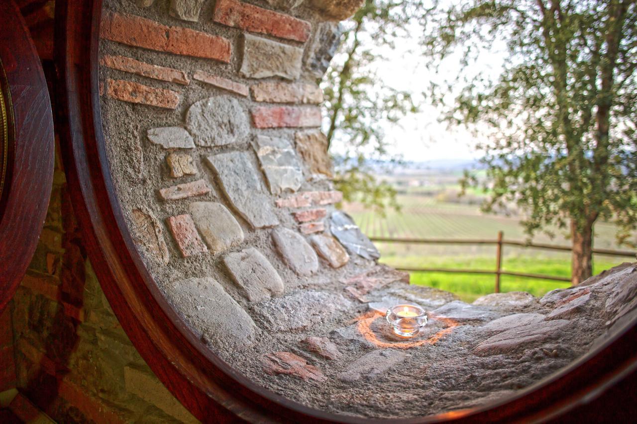 Residenza Storica Casale Pozzuolo Villa Cinigiano Luaran gambar