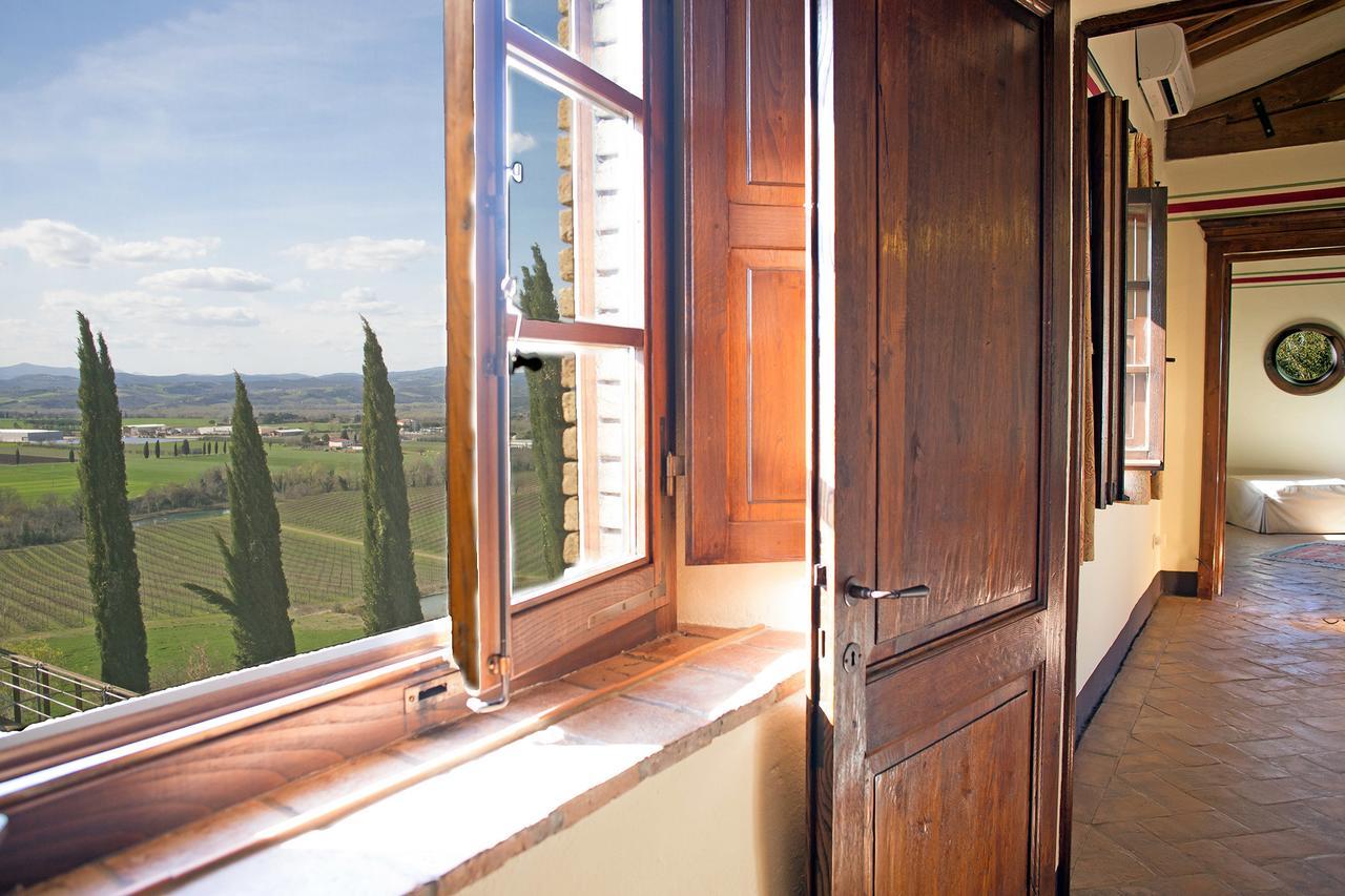 Residenza Storica Casale Pozzuolo Villa Cinigiano Luaran gambar