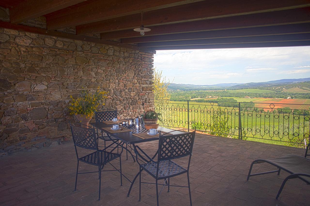Residenza Storica Casale Pozzuolo Villa Cinigiano Luaran gambar