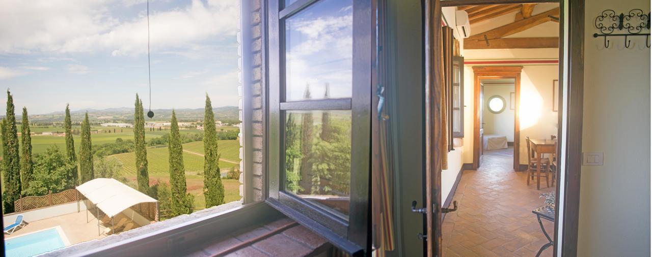 Residenza Storica Casale Pozzuolo Villa Cinigiano Luaran gambar